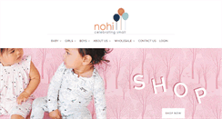 Desktop Screenshot of nohikids.com